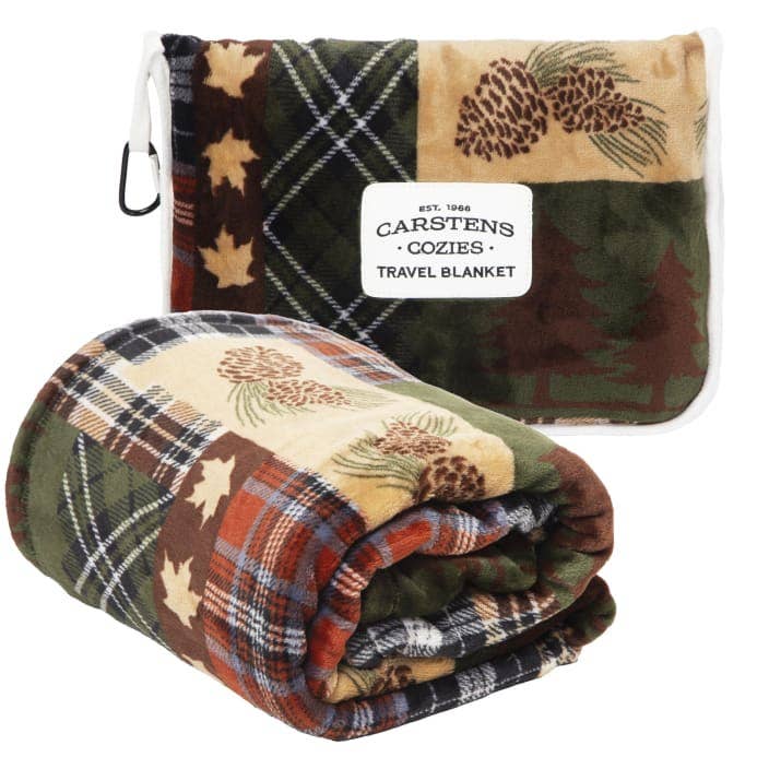 Linen Mart - Wholesale Travel blanket - Cozies Travel Blanket0