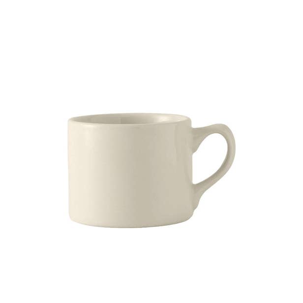 Eggshell Ceramic Steakhouse Cup, 10oz HL for wholesale on Faire