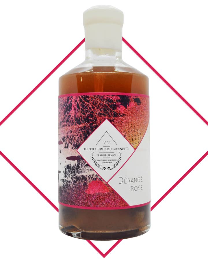 Aperitif oder Digestif - Derangé Rose für den Großhandel von Distillerie du Sonneur