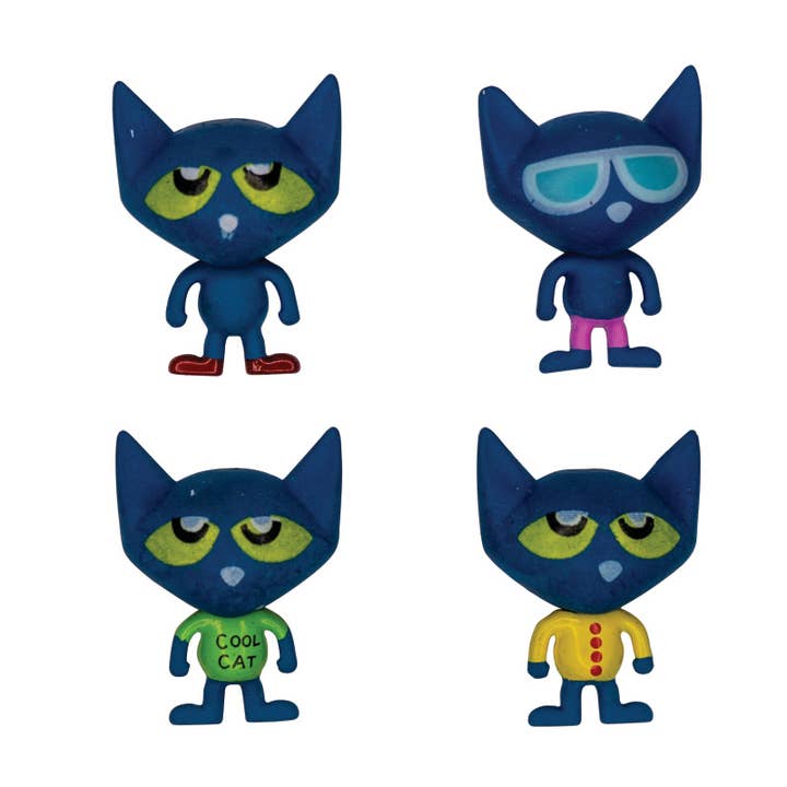 Geddes - Wholesale Eraser - PETE THE CAT 3D PUZZLE ERASER 24/BOX