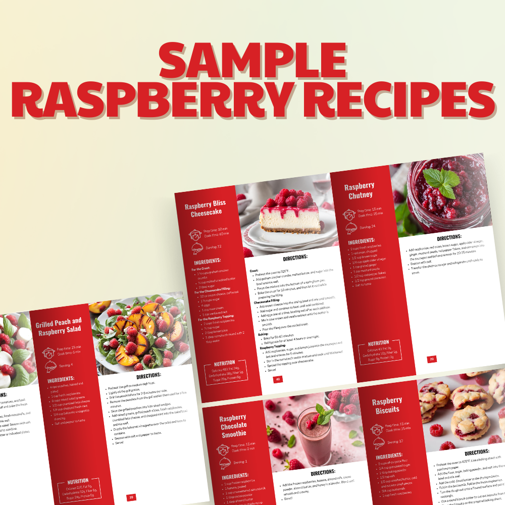 Hill Hjem – Großhandel Kochbücher & Essen – Himbeer-Kochbuch Taschenbuch3