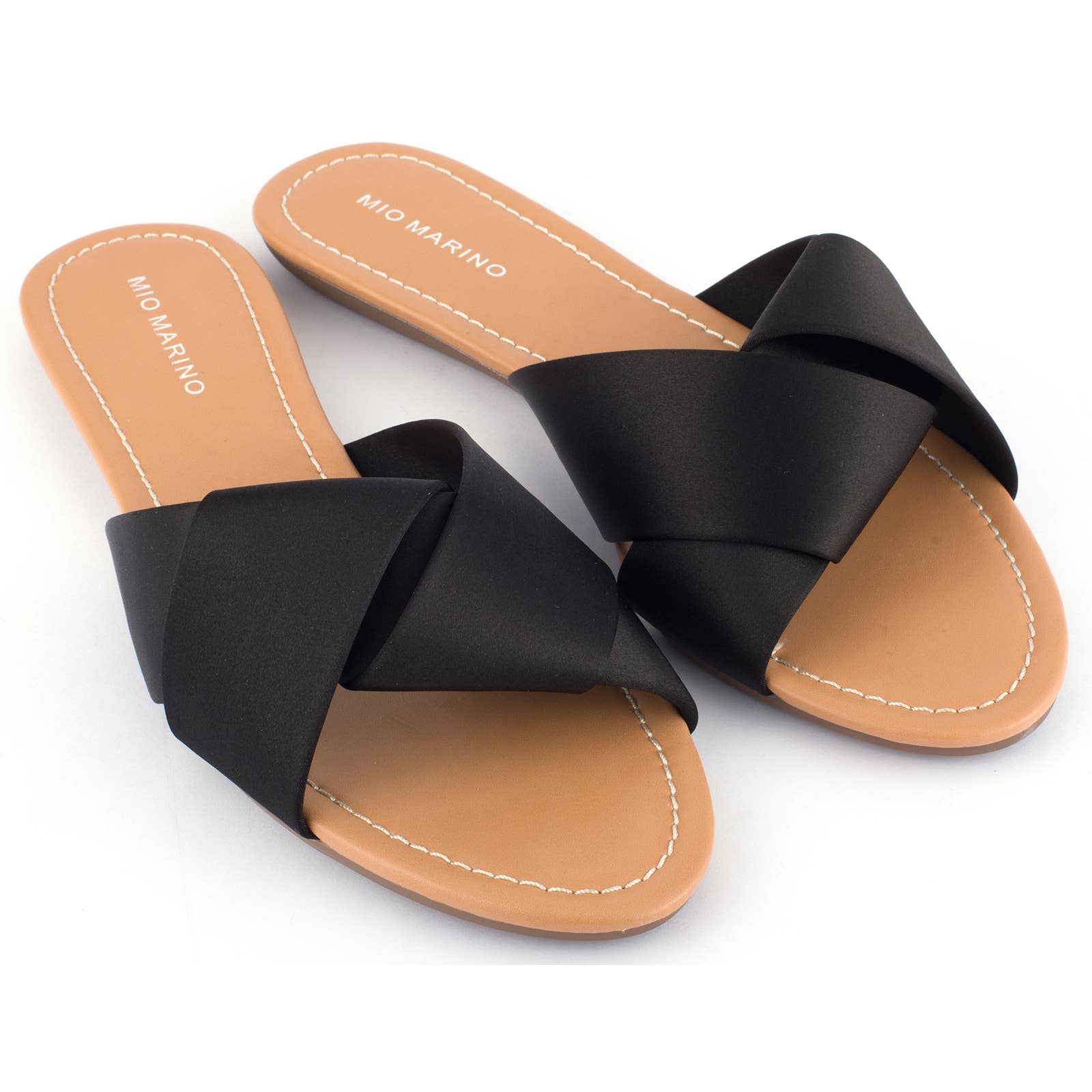 Mio Marino – Großhandel Sandalen – Damen – Bandeau-Slipper Crossband Schuhe16