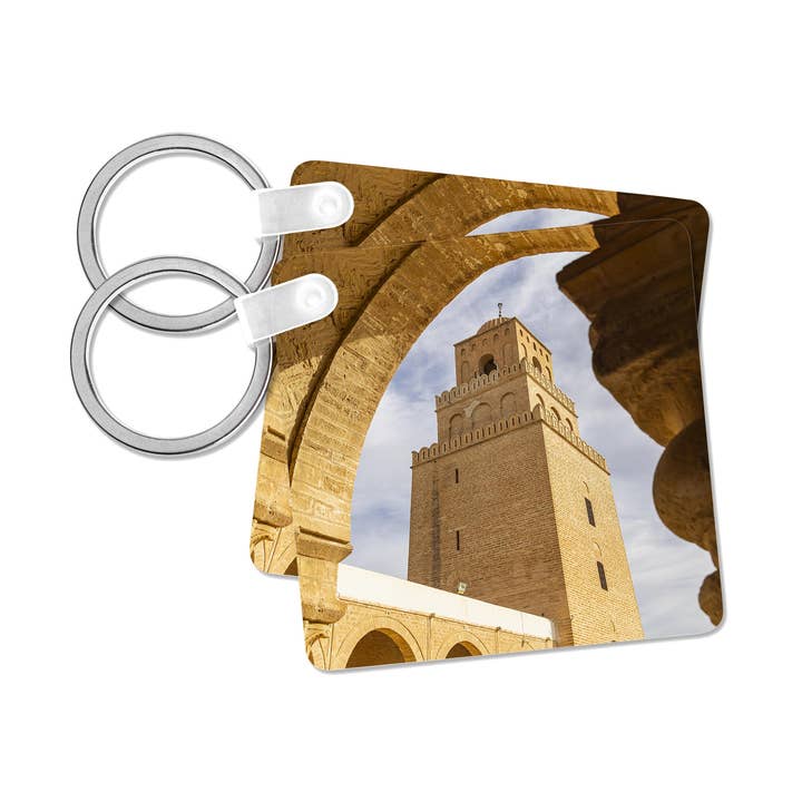 3dRose, Kairouan, Tunisia. Minaret of the Great Mosque of Kairouan., Key Chain and other Purchase Wholesale cloro flutuante. Free Returns & Net 60 Terms on Faire trending on Faire.