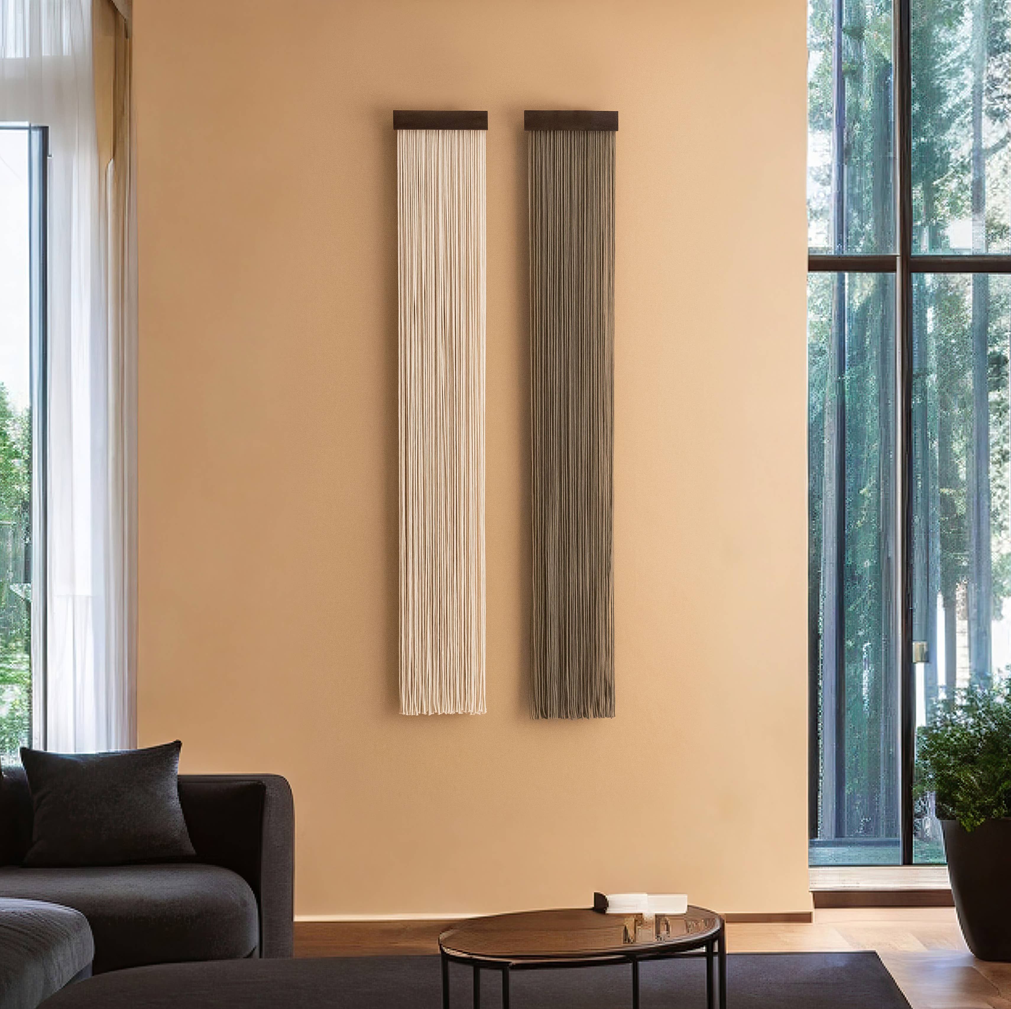 MinhandBros - Wholesale Wall Art Set - Macrame Fiber Wall Hanging for Cozy Farmhouse Aesthetic

V818