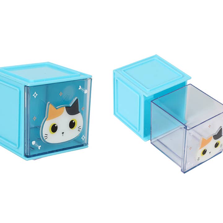 Organizador em Cubo para Secretária Gato Laranja por atacado de I-Total, I-Drink