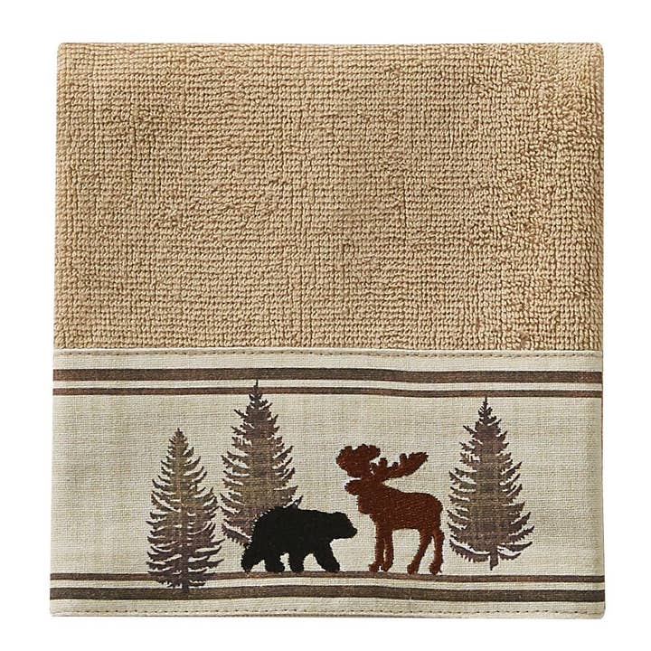 Negro - Paño de lavado de bosque para venta al por mayor de Park Designs