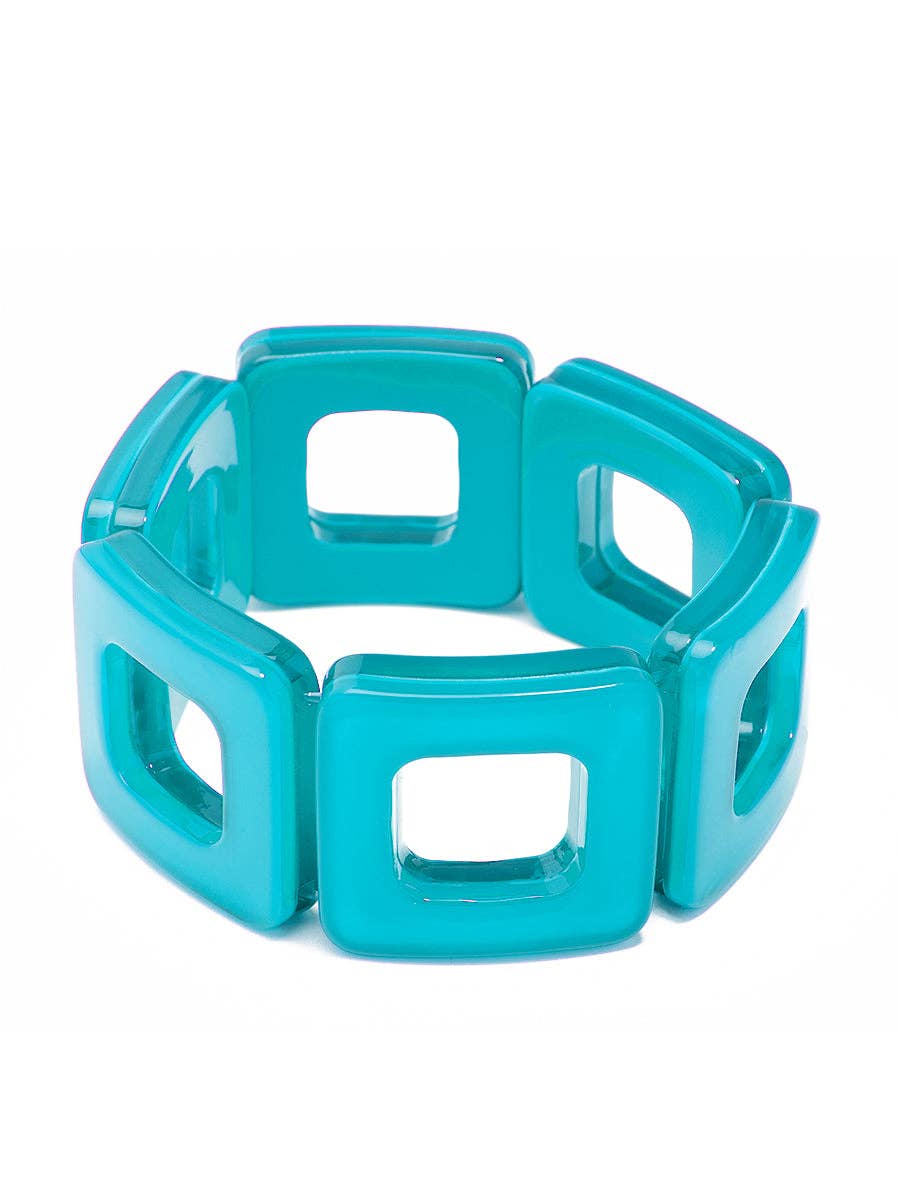 ZENZII Jewelry - Wholesale Bangle Bracelet - Resin Block Bracelet24