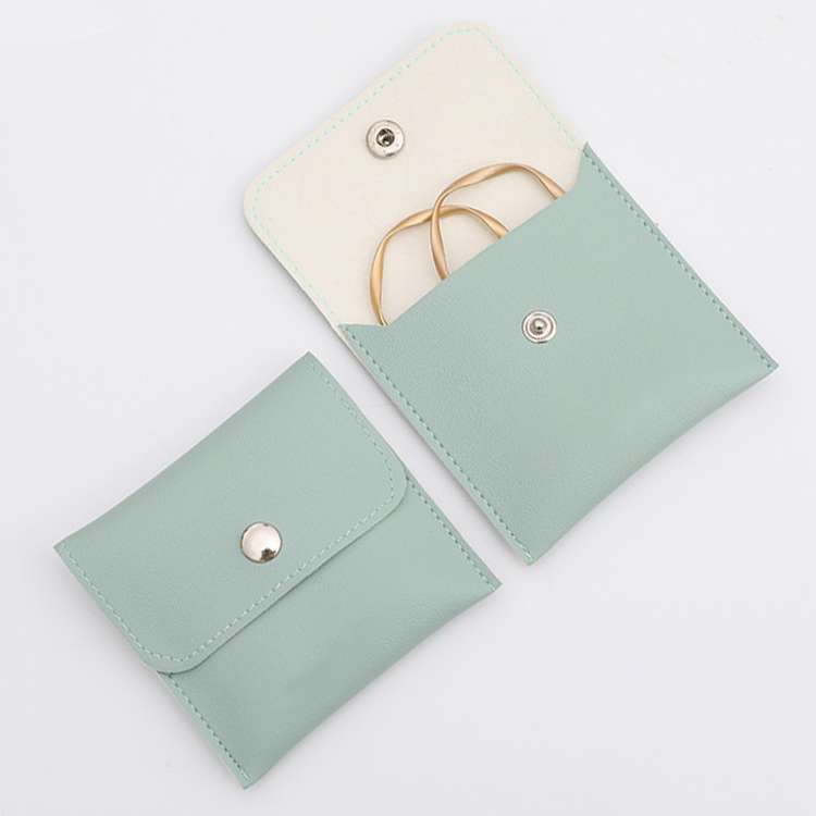 Logo Pouch - Wholesale Jewelry Box/Organizer - Vegan Leather Jewellery Bag - Retail Packs8