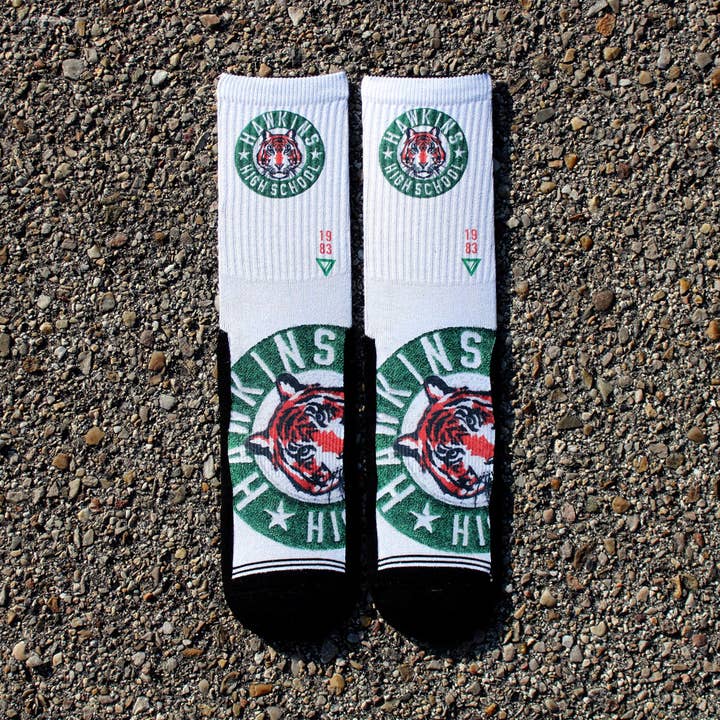 LITHE APPAREL – Meias - Unissexo por atacado – HAWKINS 1983