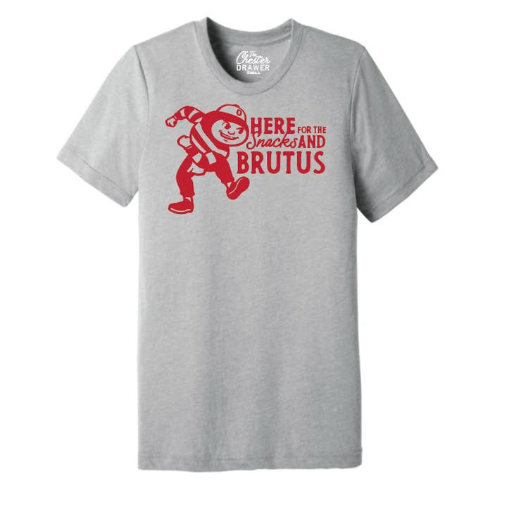 The Chester Drawer - Wholesale Screen Printed T-Shirt - Unisex - Snacks and Brutus3