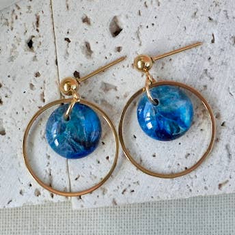 Equinox Stud Hoop for wholesale by Aether & Nox