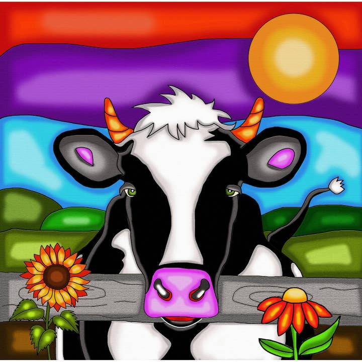 Daisy Diamond painting Art kit for wholesale by JaCaRou Puzzles Inc.