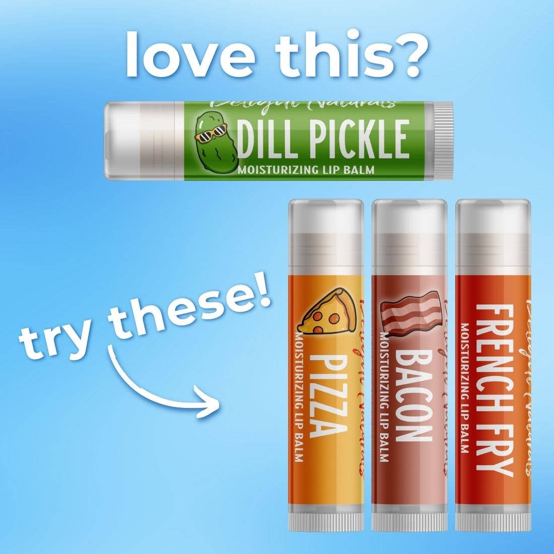 Delight Naturals – wholesale Lip Balm – Dill Pickle Lip Balm4
