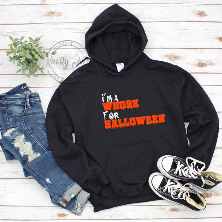 I'm a whore for Halloween for wholesale by Knotty Nest