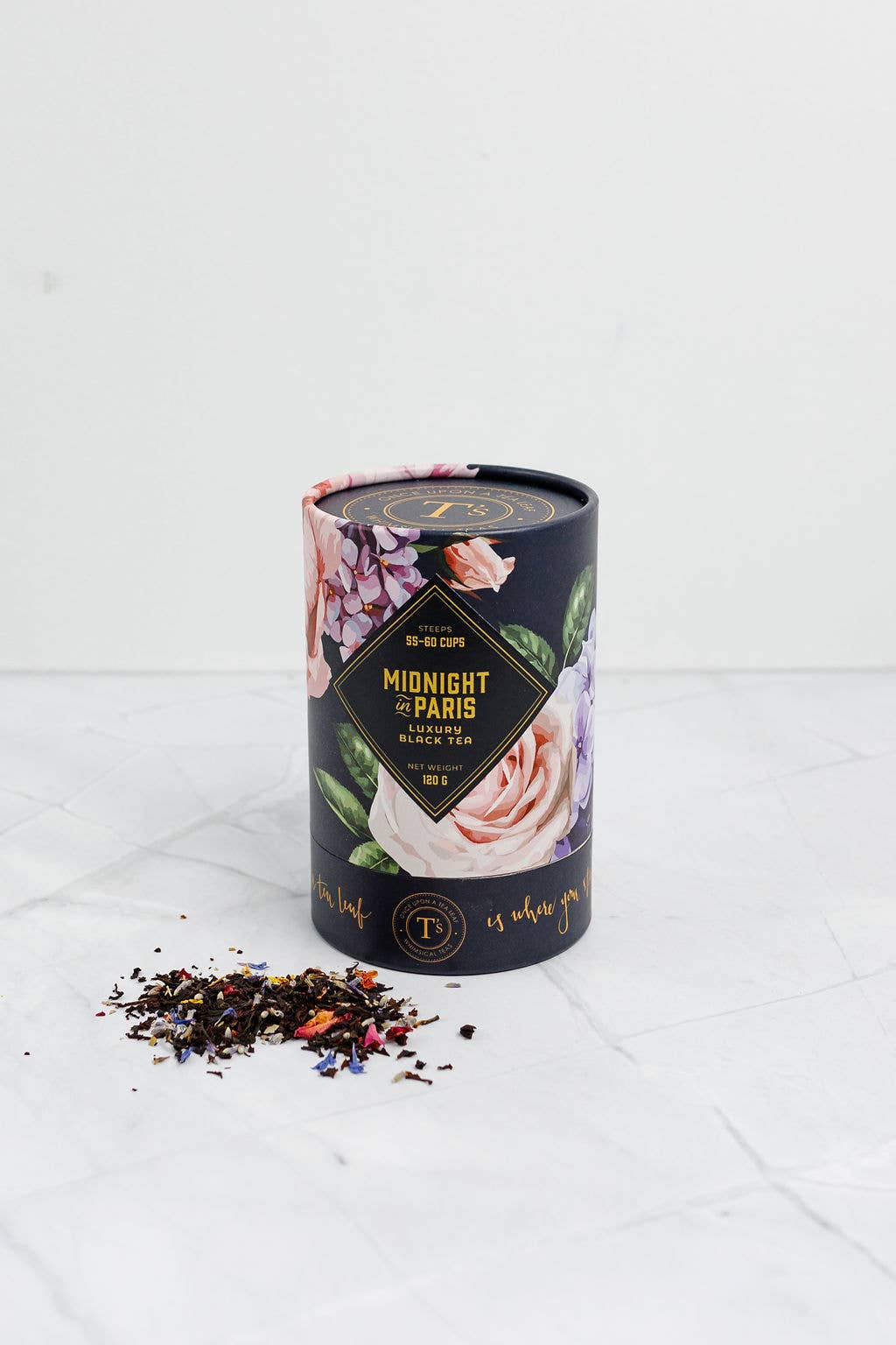 Once Upon a Tea Leaf - Wholesale Loose Tea - Midnight in Paris- Luxury Black Loose Leaf Tea1