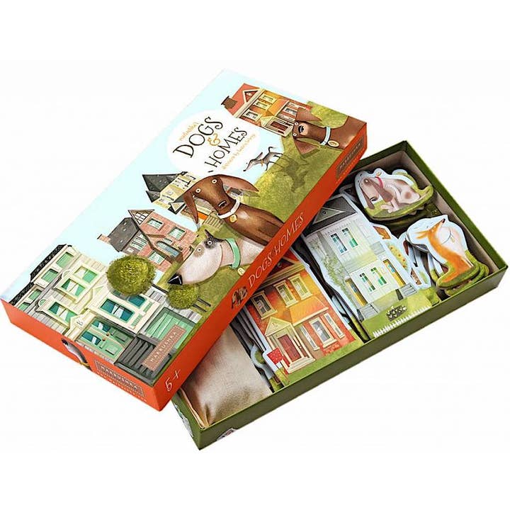 Immenz – Großhandel Brettspiele – Marbushka - Hunde und Häuser - Brettspiel 5+