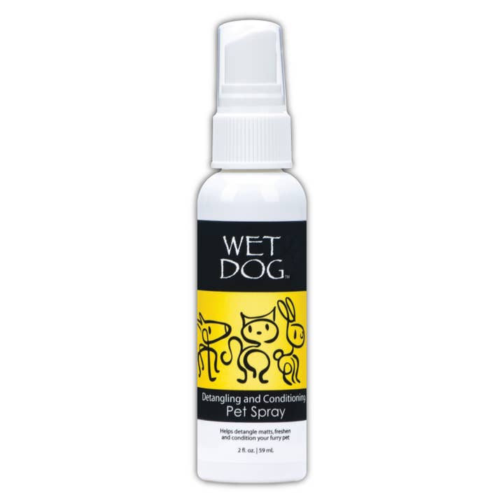 Wet Dog - Detangling and Conditioning Pet Spray - 2 oz for wholesale by Wet Dog Products by Create It, Inc.
