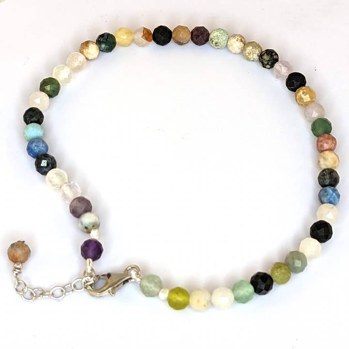 Fotlänk av blandade halvädelstenar för wholesale av Ping Ping Jewellery