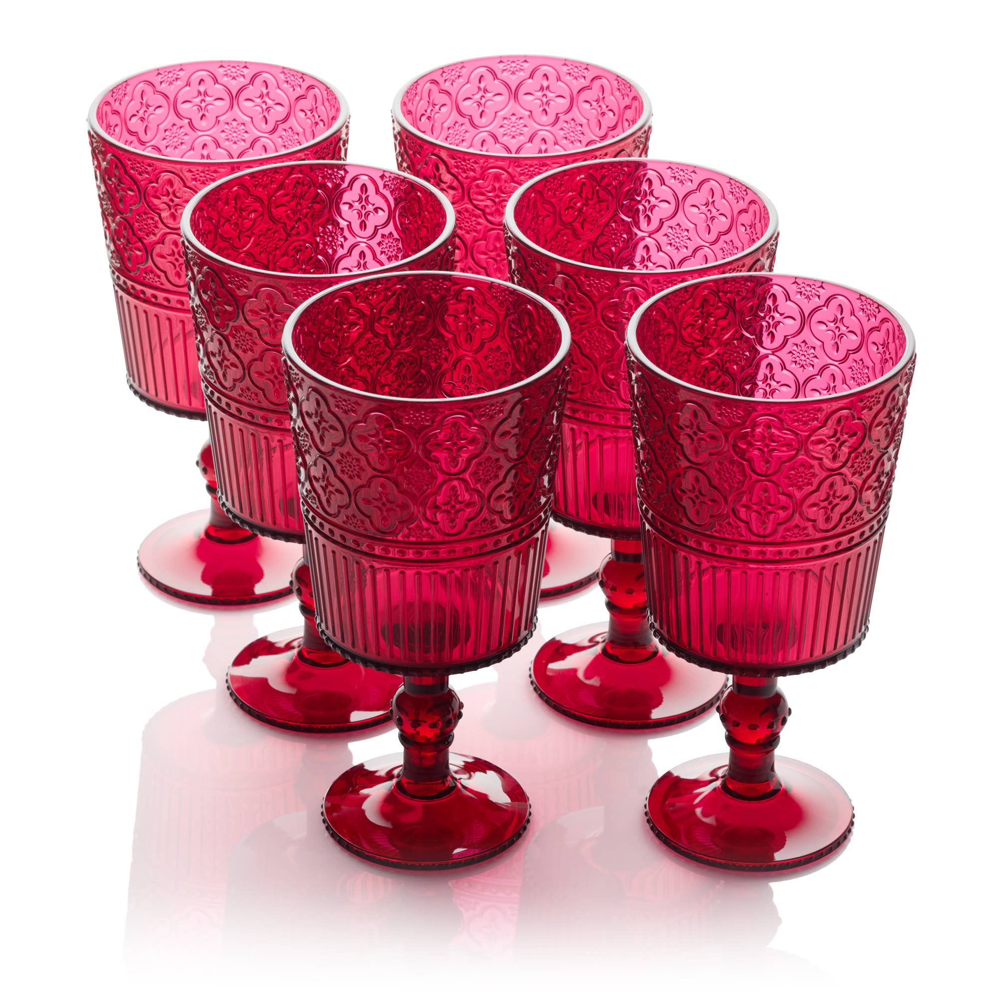 Certified International - Wholesale Drinking Glass/Cup - Victoria Ruby Acrylic All Purpose Goblet 14 oz.2