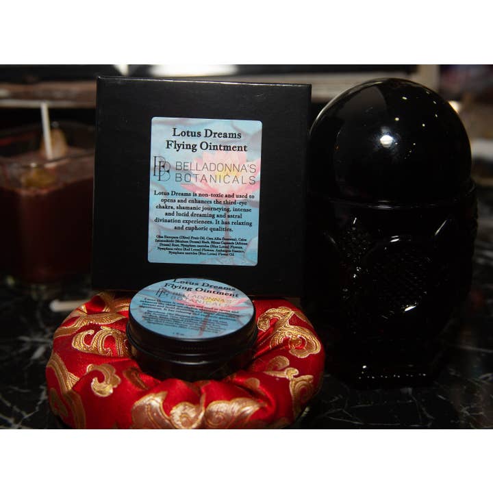 Belladonnas Botanicals – wholesale Meditation supplies – Lotus Dreams Flying Ointment