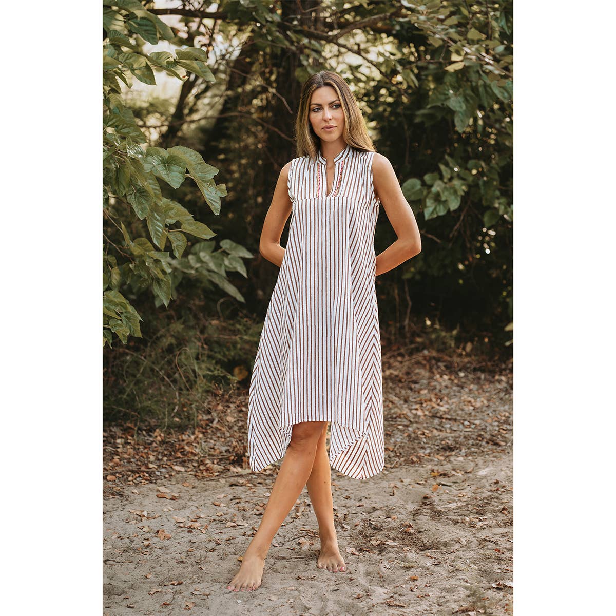 Blank Isla Bonita By SIGRIS Abito Lungo Midi Amsterdam in vendita all'ingrosso su Faire0