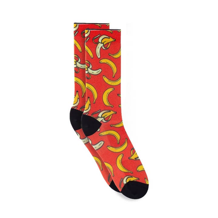 Scarlet Bananas Socks for wholesale by Vertex London