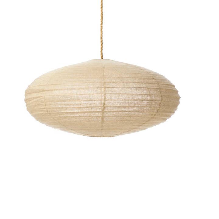 Oval Lampshade L 60~ Sand for wholesale by Studio Junc