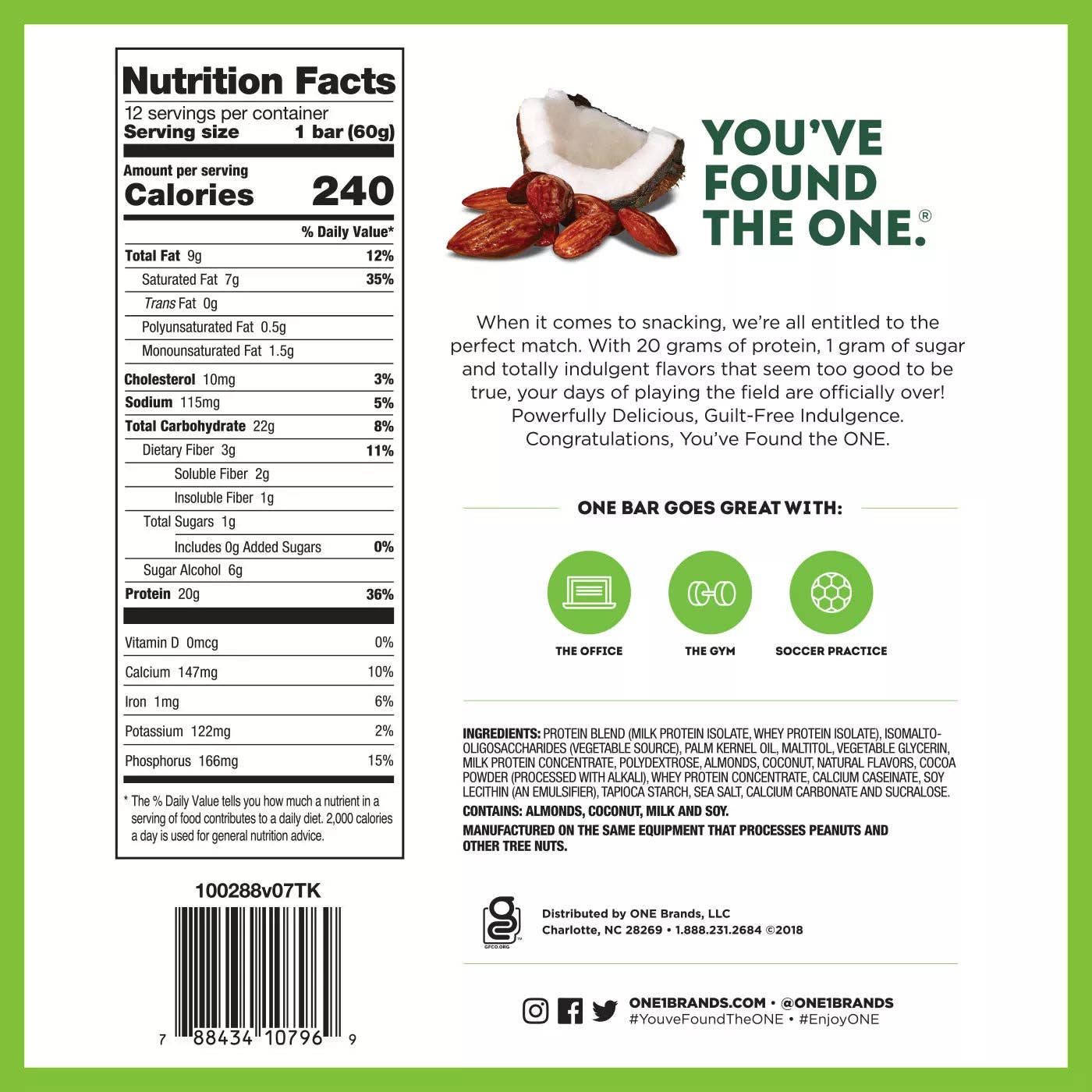 Campus Protein - Wholesale Snack Bar - ONE Bar30