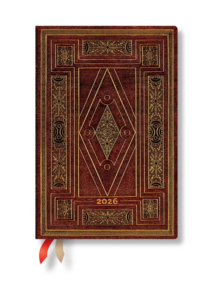 Paperblanks 2026 First Folio Min Horizontal Hardcover 12MPln for wholesale by Chronicle Books