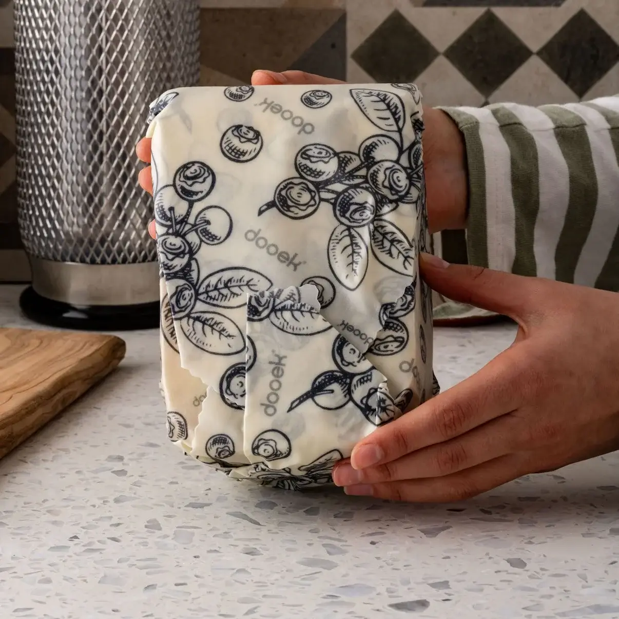 Dooek B.V. - Vente Sachet de conservation/film alimentaire - Emballages en cire d’abeille extra-larges7