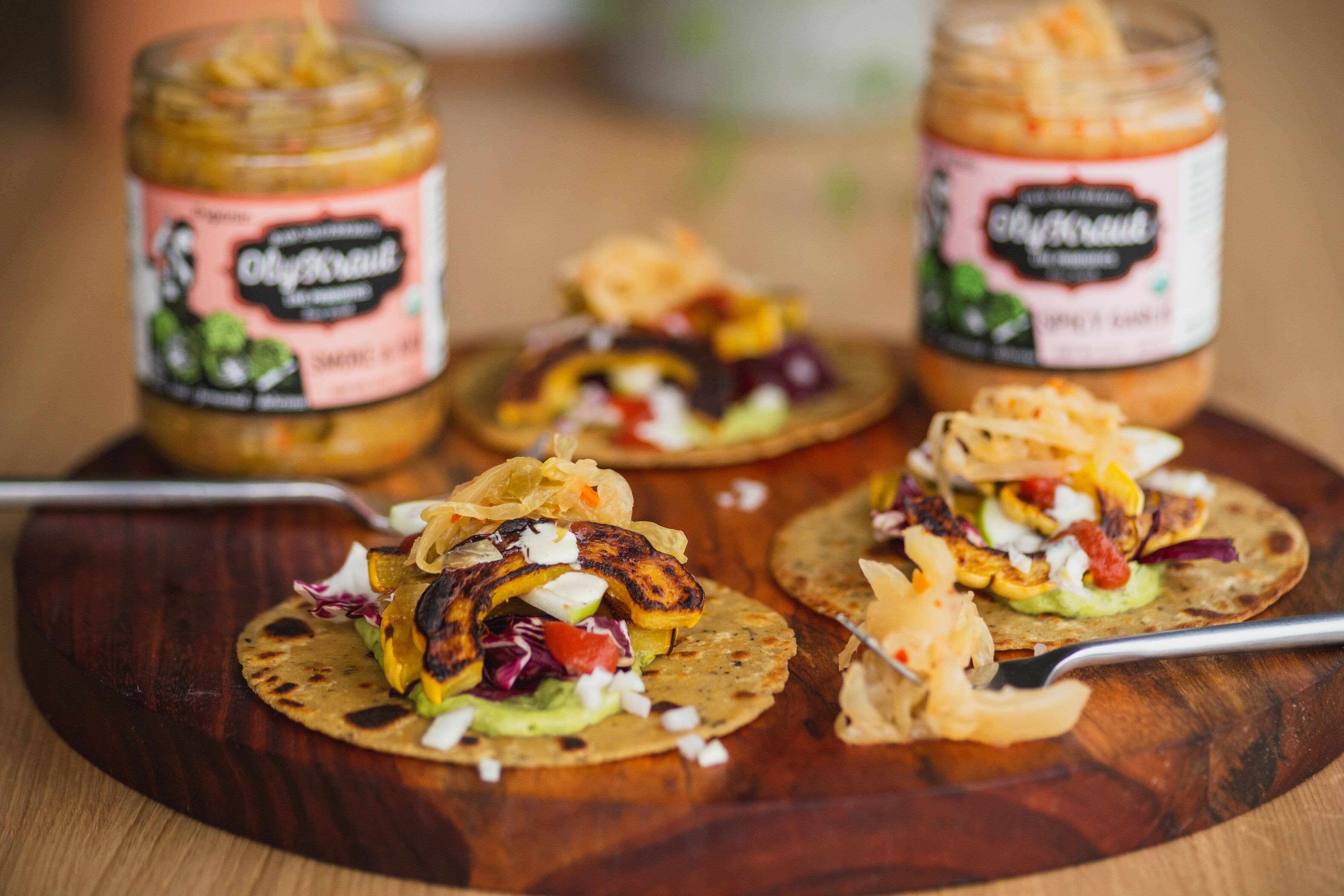 OlyKraut - Wholesale Pickled Vegetables - Organic Spicy Garlic Kraut2