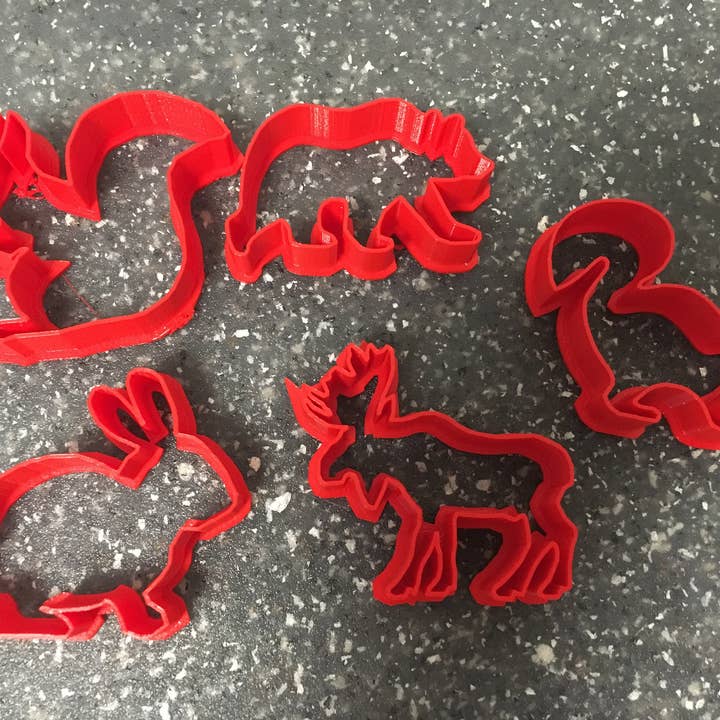 Ultimate Woodland Creatures Cookie Cutter Set for wholesale by CookieCutterSupply