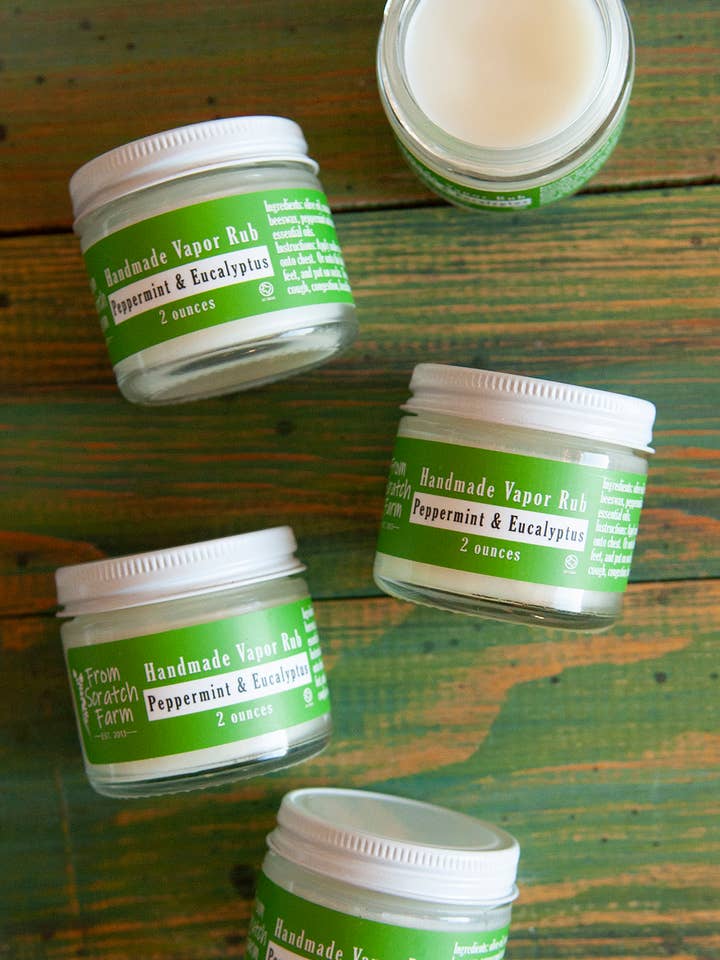 Vapor Rubs for wholesale by From Scratch Farm