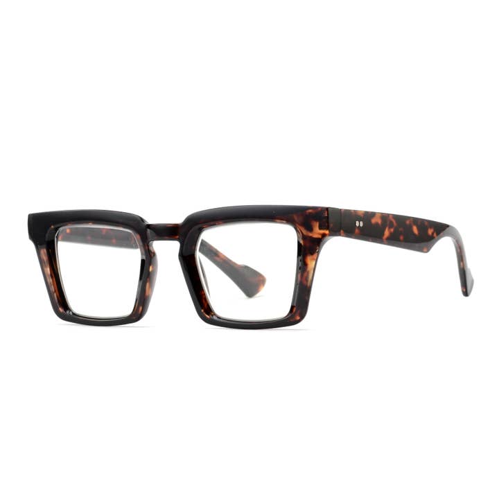 BLAKE | Tortue noire | Lumière bleue pour la vente par Ryan Simkhai Eyeshop