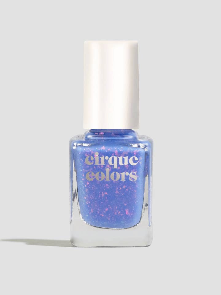 Light Blue-Lilac with Iridescent Flakes Nail Polish - Cirque for wholesale by Cirque Colors