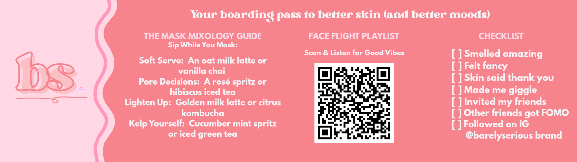 Barely Serious - Wholesale Skincare Face Mask - Face Mask Flight | Holiday Gift2