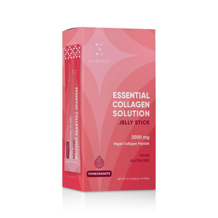 EVERYDAZE – Großhandel Nahrungsergänzungsmittel/Vitamin zum Einnehmen – Essential Collagen Solution Jelly Stick, 10 Packungen