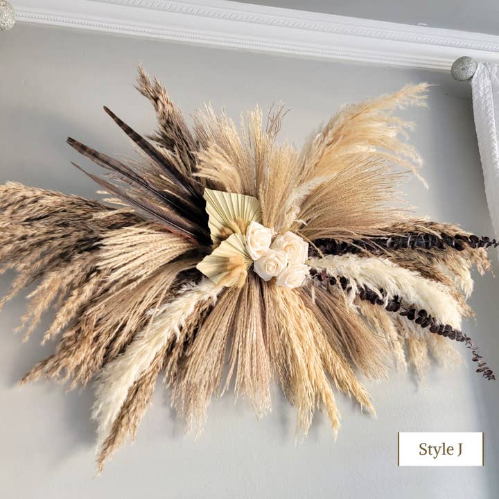 Pampas Design - Wholesale Dried/Pressed Flowers - Dried Flower Arrangement Wedding Decor