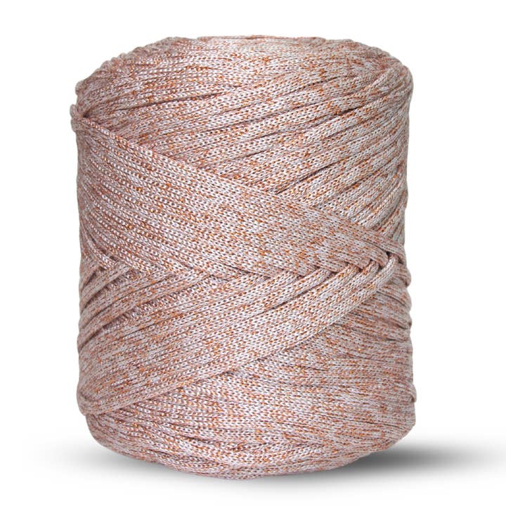 Cordoncino in Lurex Poliestere 5mm Colore Rame per la vendita all'ingrosso da parte di Ganxxet, Inc.