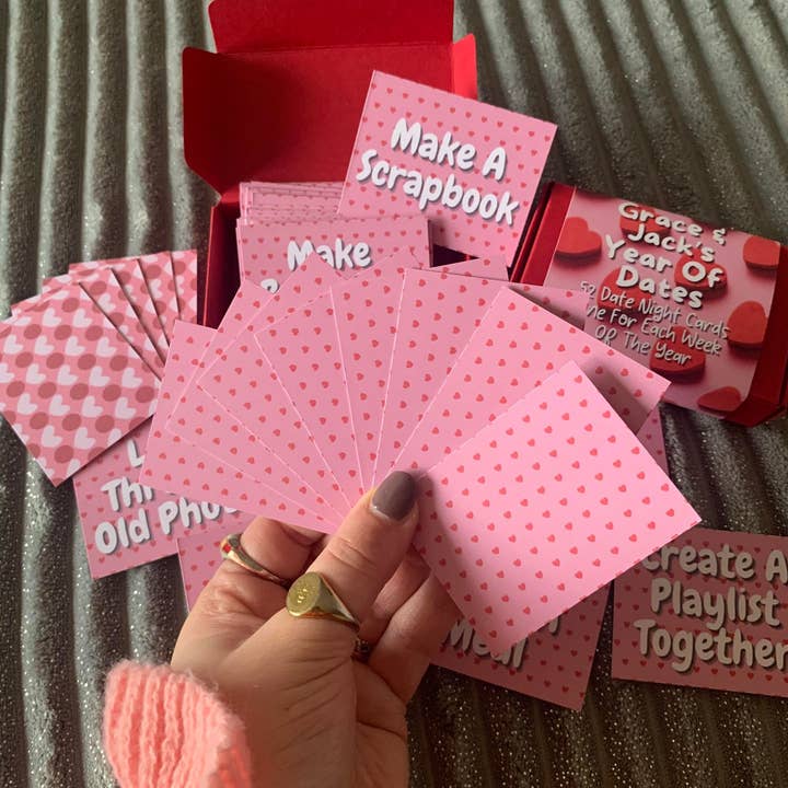 Printicole – wholesale Card game – A Year Of Dates 52 Date Night Cards 1