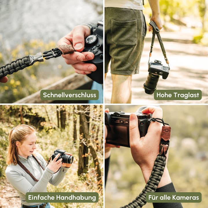 C-Rope - Wholesale Camera Strap - “The Traveler” paracord camera strap6