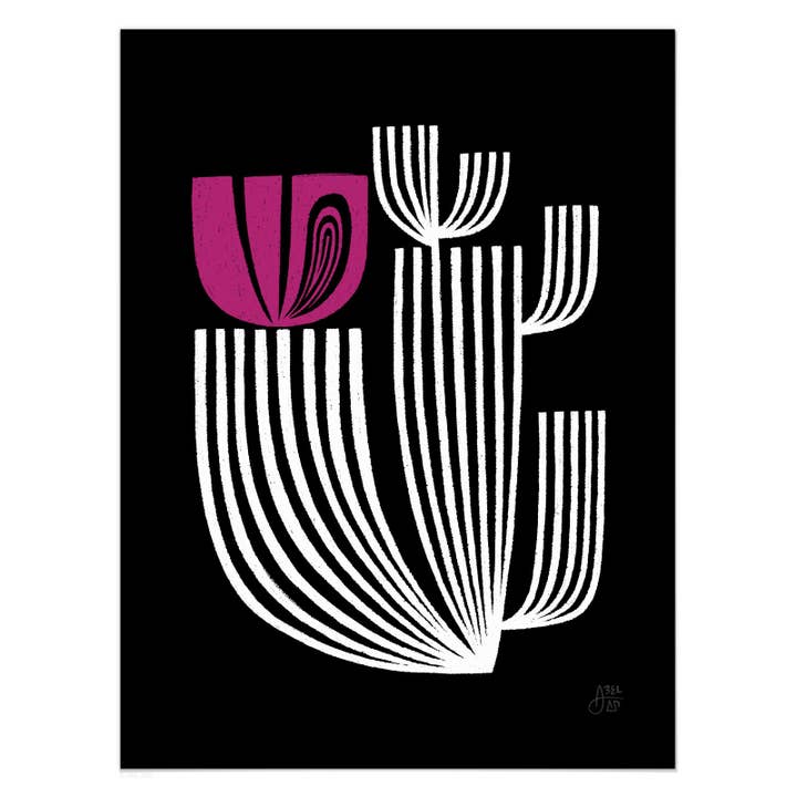 "Never Bloom Too Soon" Print AP200327 for wholesale by Abstract Pursuits