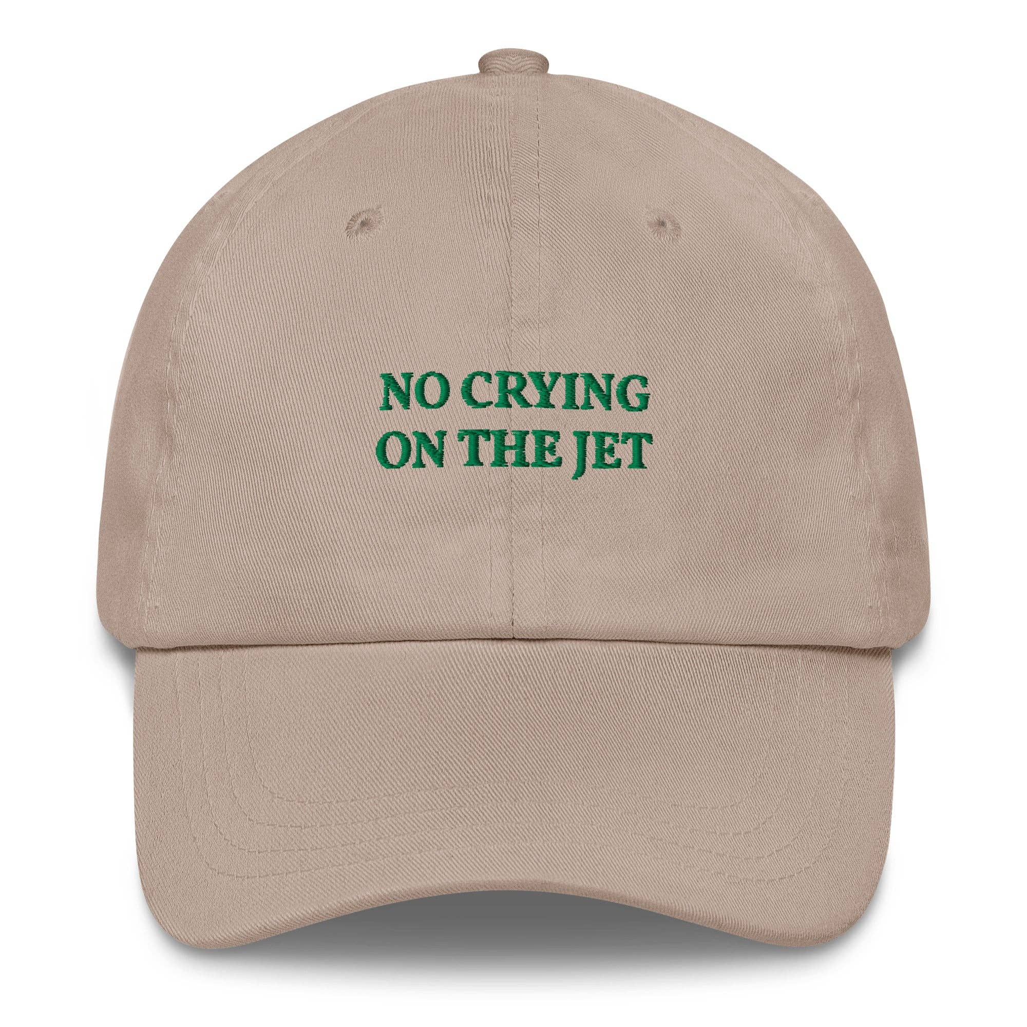 The Refined Spirit - Wholesale Baseball Cap - Unisex - No Crying on the Jet - Cap6