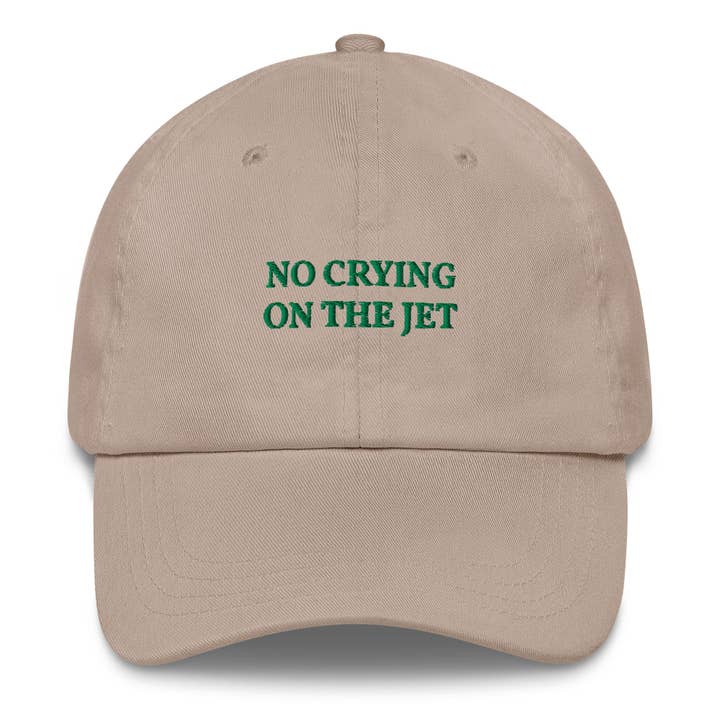 The Refined Spirit - Wholesale Baseball Cap - Unisex - No Crying on the Jet - Cap6