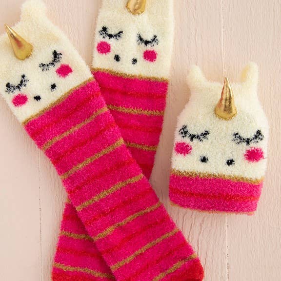 Care & Share Giftware - Wholesale - Cozy Sock Unicorn