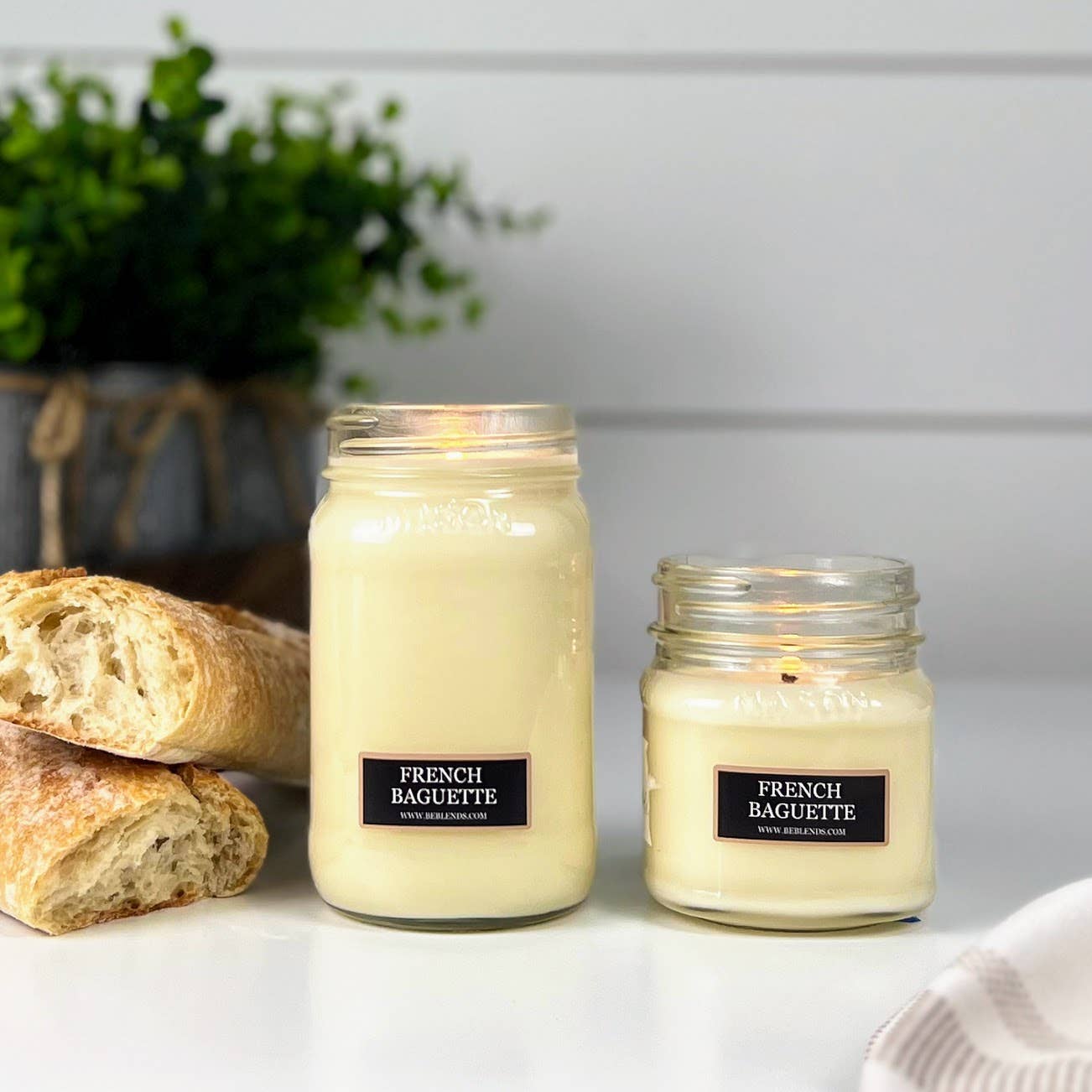Be Blends | Soy Candles & Natural Products - Wholesale Jar/Filled Candle - French Baguette Soy Candles | Farmhouse Candles | Home1