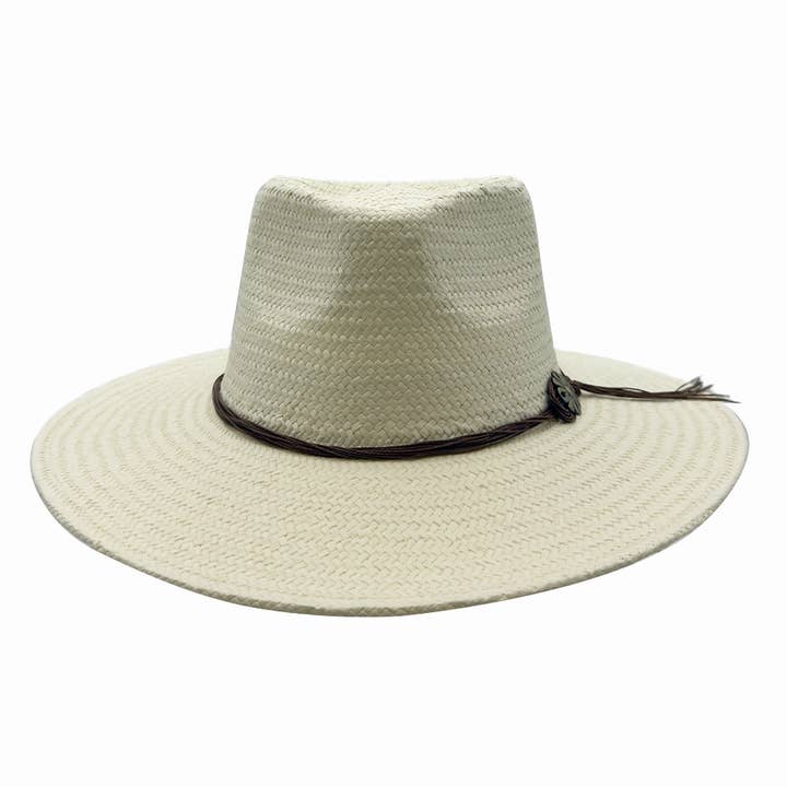 Panama Straw Sun Hat - Style Zanzibar for wholesale by American Hat Makers