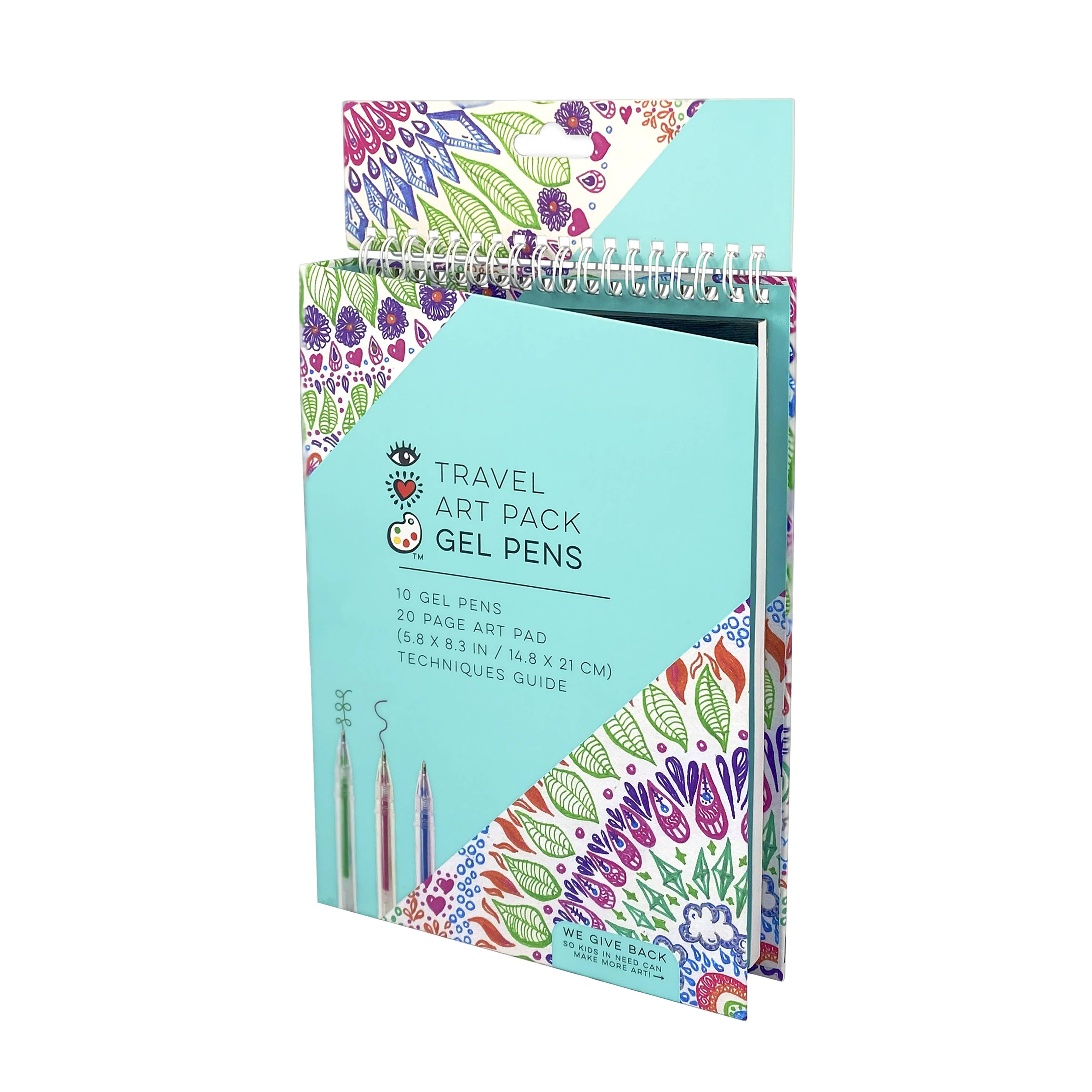 Bright Stripes - Wholesale Art Set - Kids & Baby - iHeartArt Travel Art Pack Gel Pens3