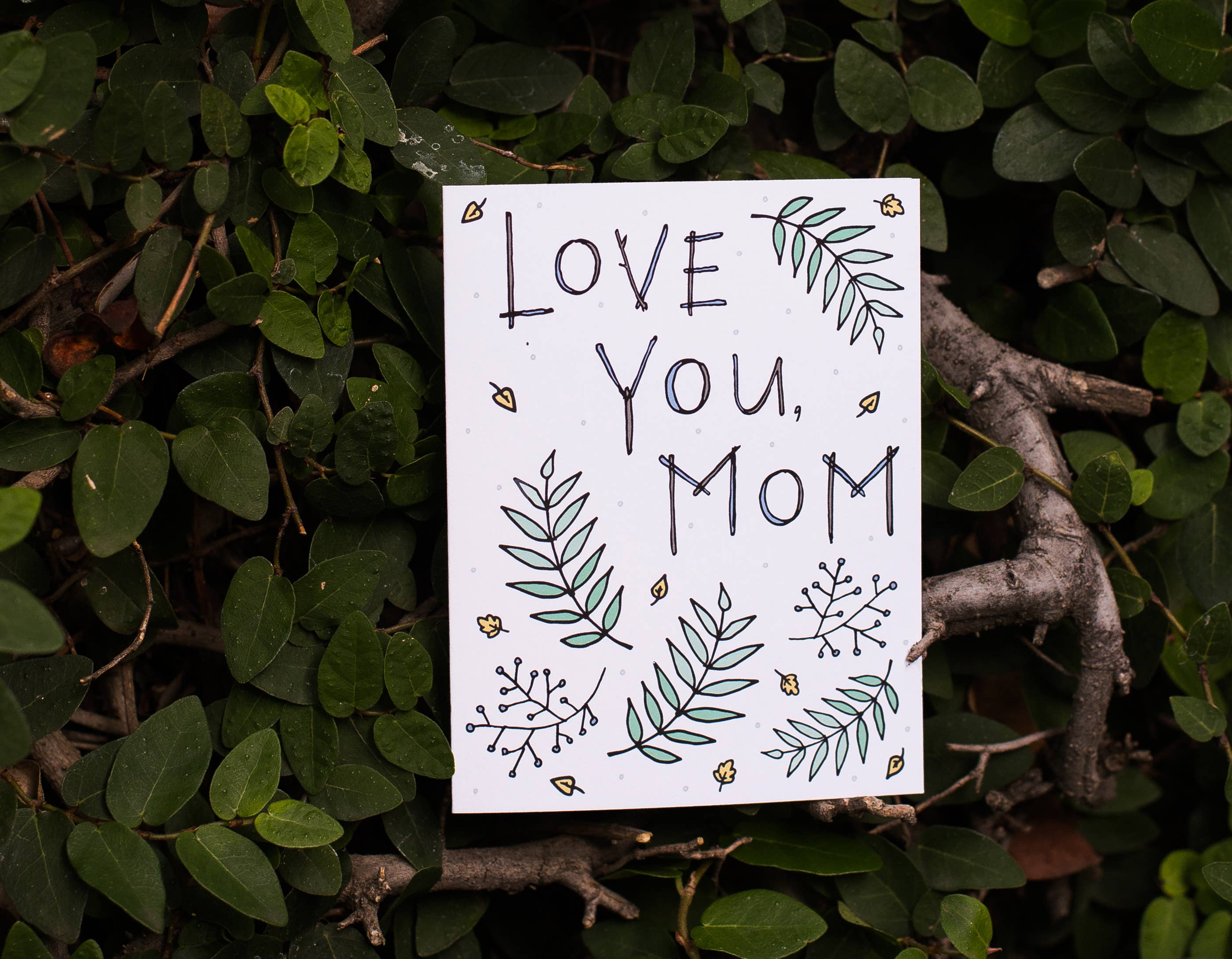 Lacelit | Stationery & Gifts by Kimberly Kuniko - Wholesale Love Card - Love You, Mom | Mother's Day, Birthday, & Love Card1