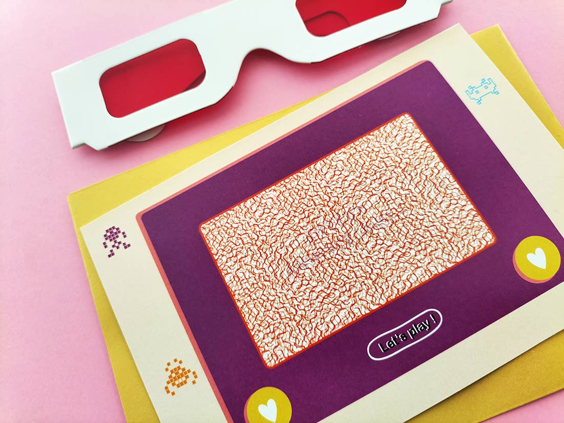 Pamela Loops - Wholesale Birthday Card - Carte jeu Joyeux Anniversaire Télécran2